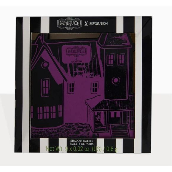 Beetlejuice x Revolution Beetle House Shadow Palette - Picture 1 of 5